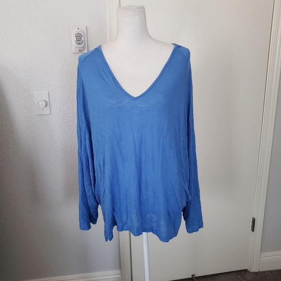 Blue Life Hooded V-Neck - Picture 1 of 6